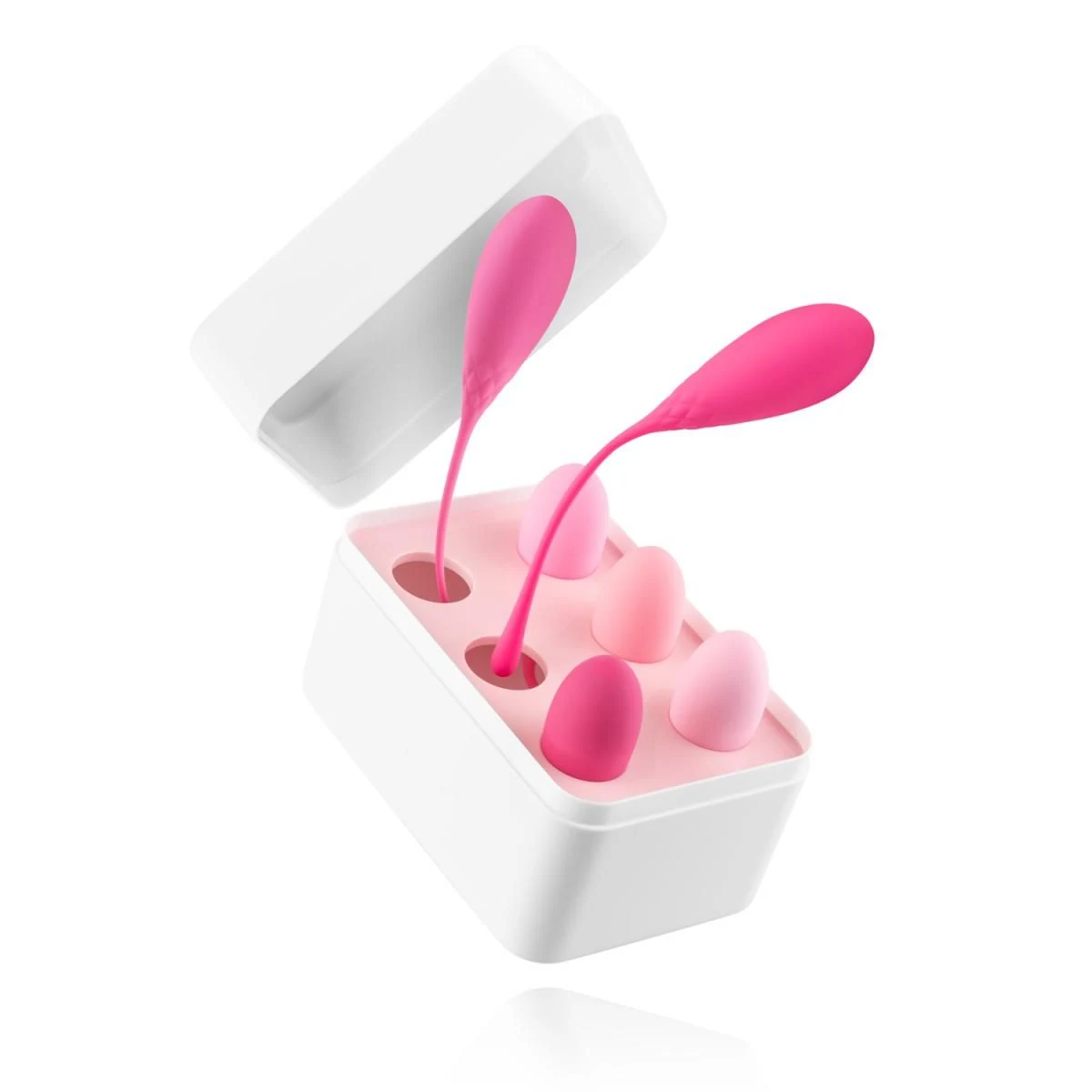 Teazers Beckenboden Kugeln Set 6-teilig in Rosa