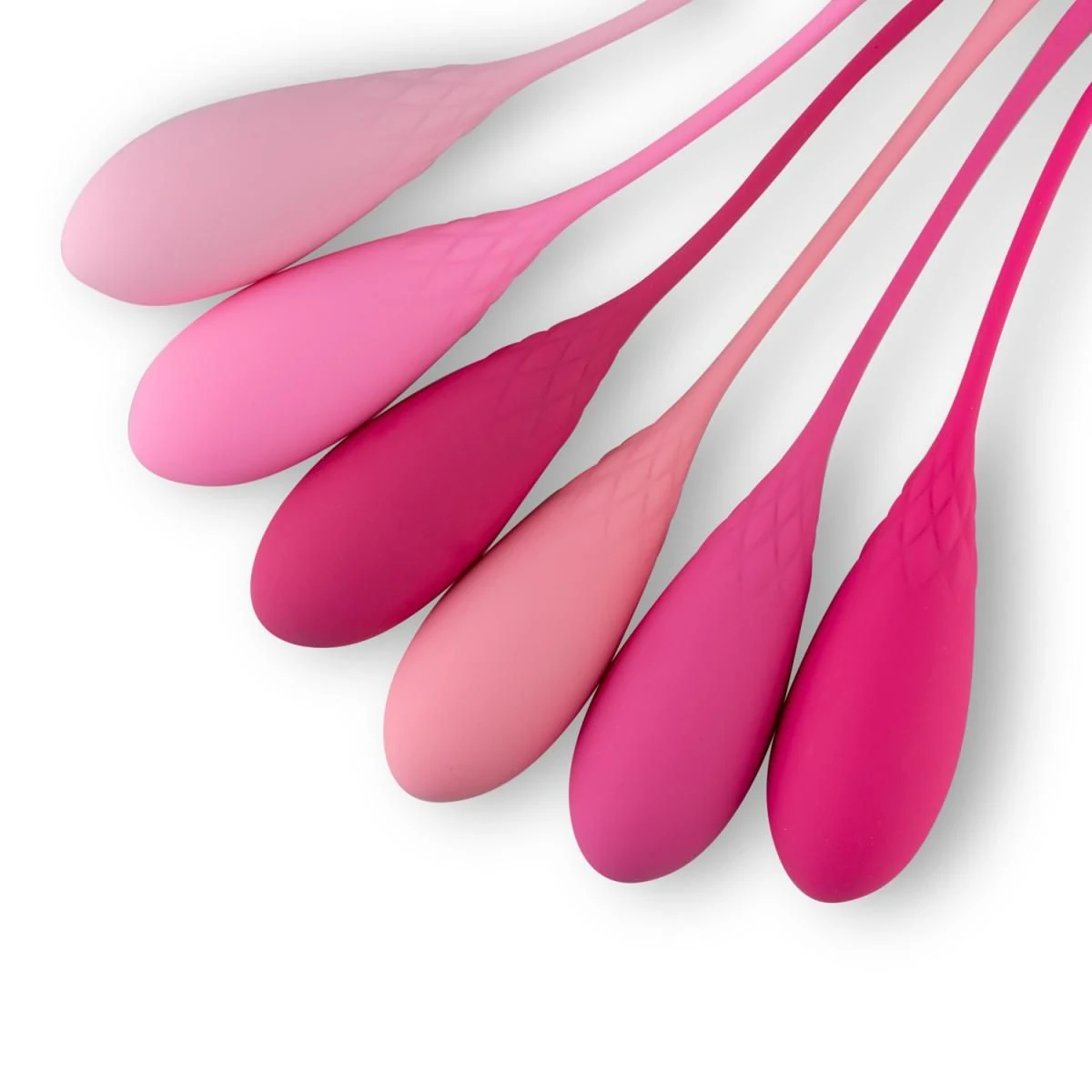 Rosa Kegel Balls Set von Teazers mit sechs Liebeskugeln