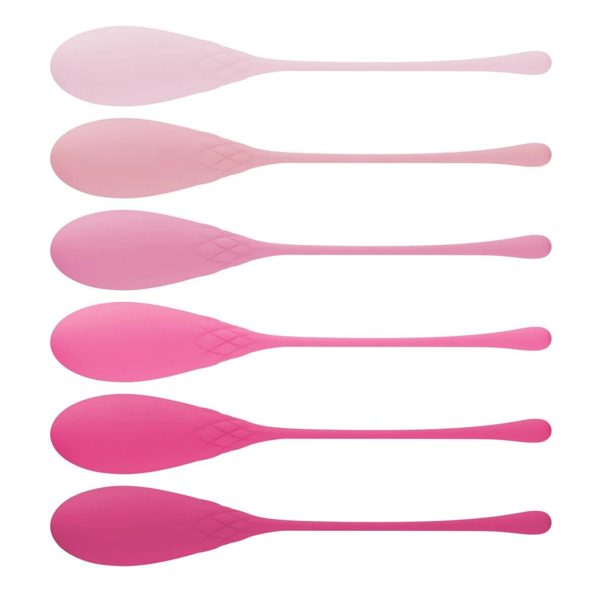 6-teiliges Kegel-Ball-Set für das Beckenbodentraining