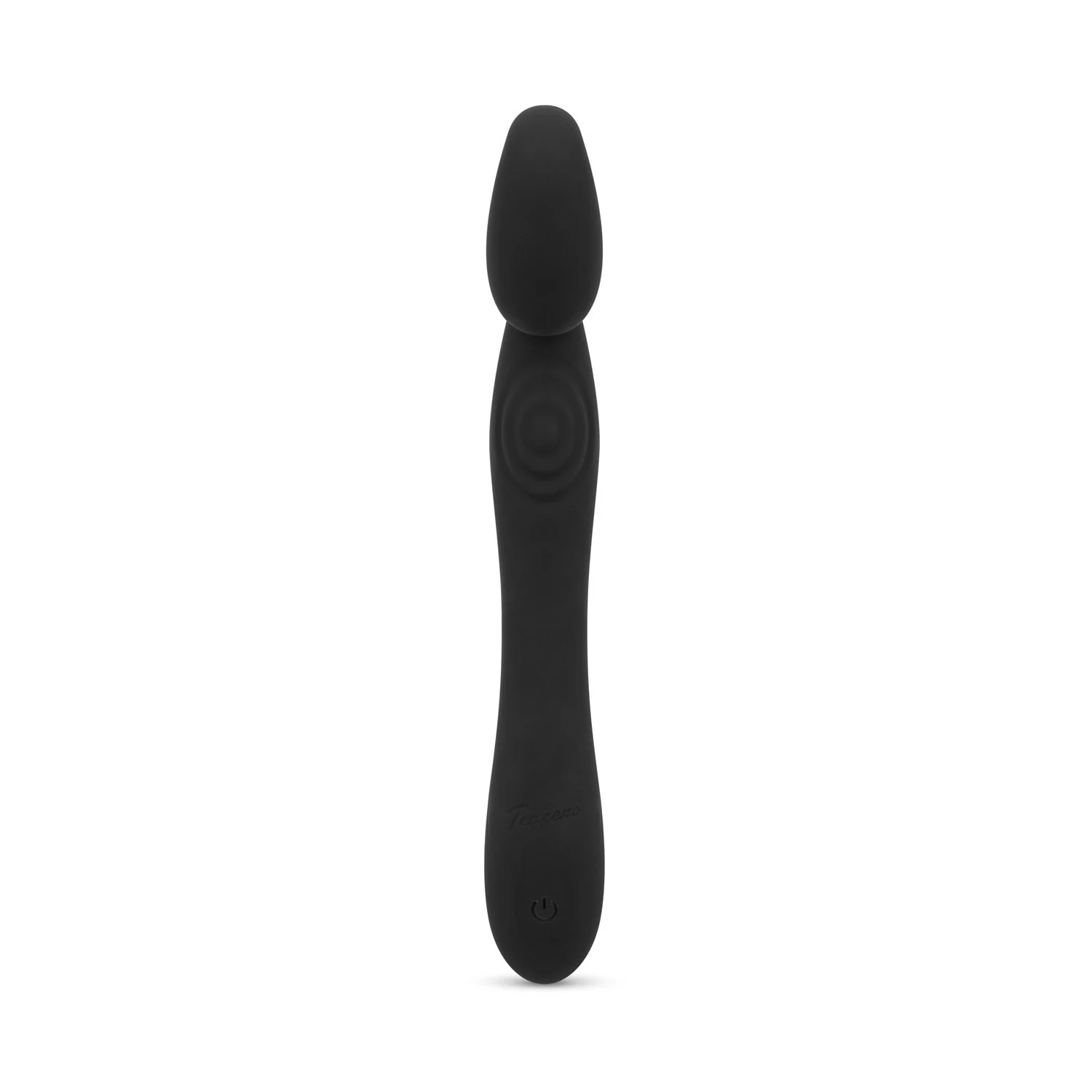 Teazers Vibrator aus Silikon mit flexibler Spitze und Druckknopf