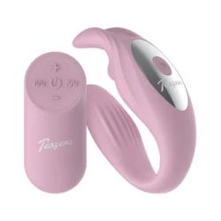 Teazers Bunny Paarvibrator in Rosa mit kabelloser Fernbedienung