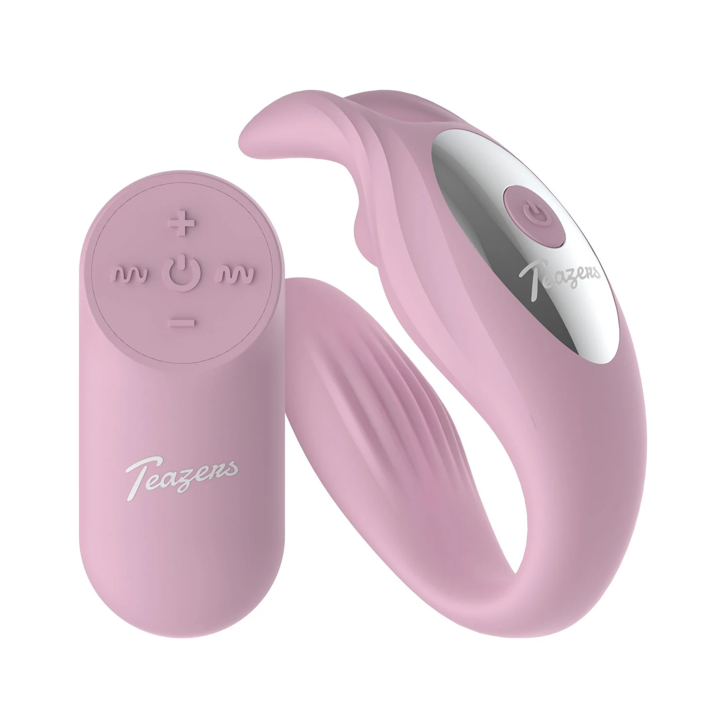 Teazers Bunny Paarvibrator in Rosa mit kabelloser Fernbedienung
