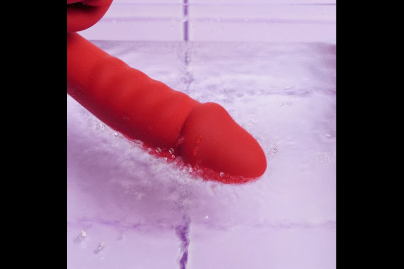 Teazers Vibrator mit 10 Vibrationsmustern und 10 Leckmustern