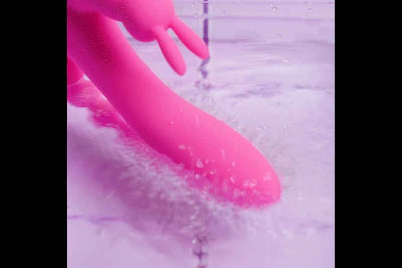 Teazers Rabbit Vibrator mit 10 Vibrationseinstellungen in Rosa