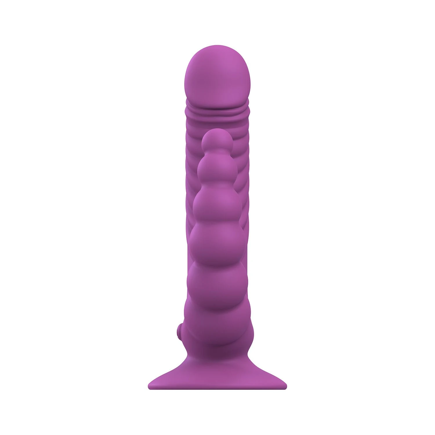 Lila Teazers Doppelvibrator mit verstellbarer Multispeed-Vibration