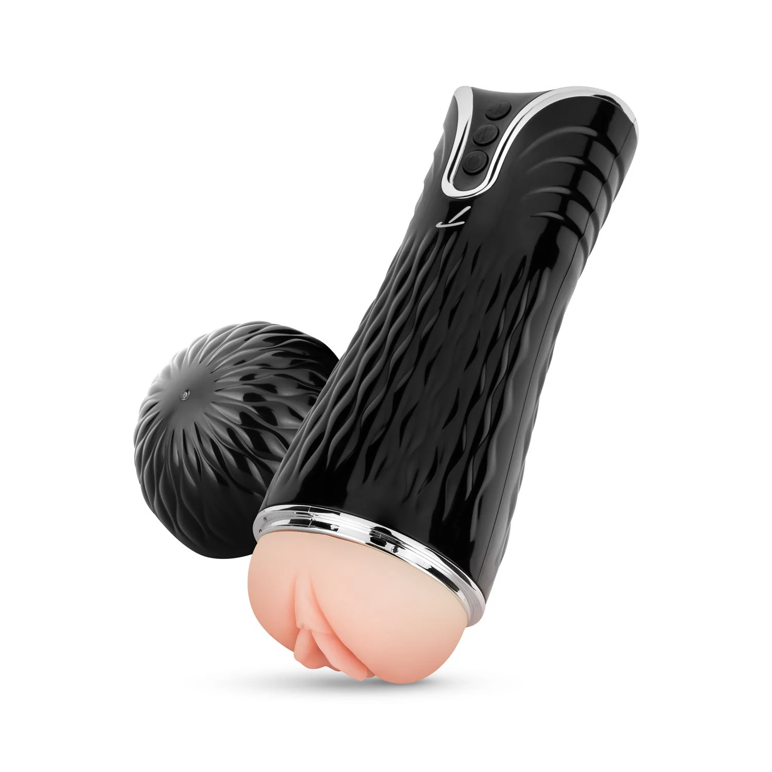 Wiederaufladbarer Masturbator mit verstellbarer Vibration