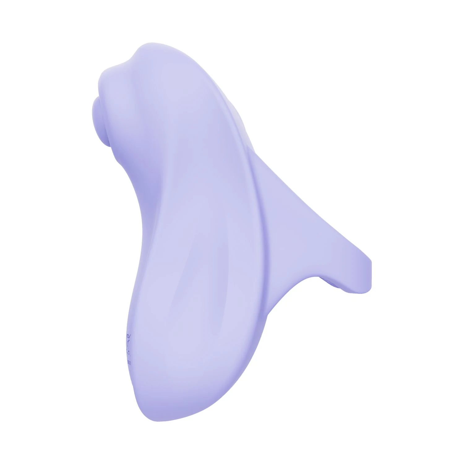 Lila Teazers Vibrator mit glatter organischer Form