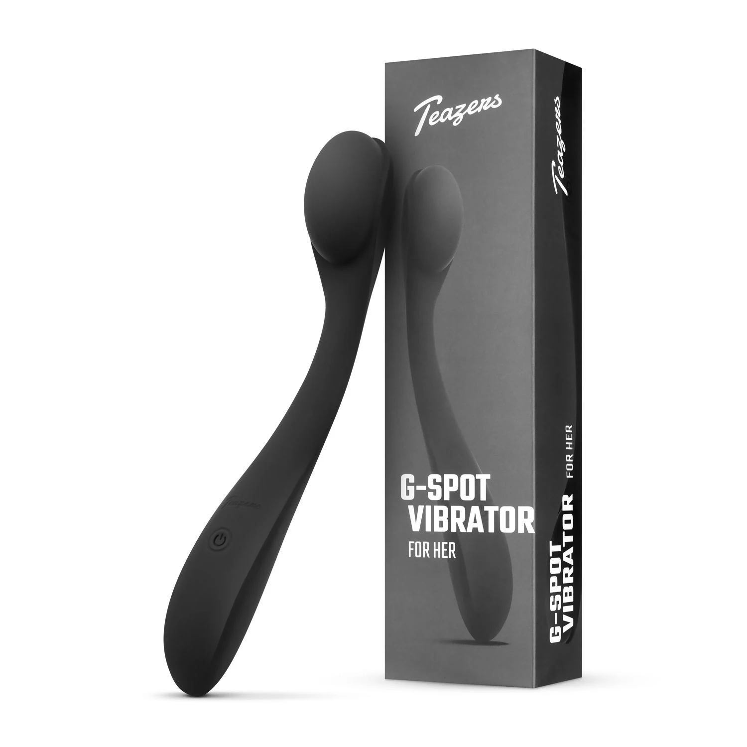 Schwarzer Teazers Vibrator für gezielte G-Punkt-Stimulation