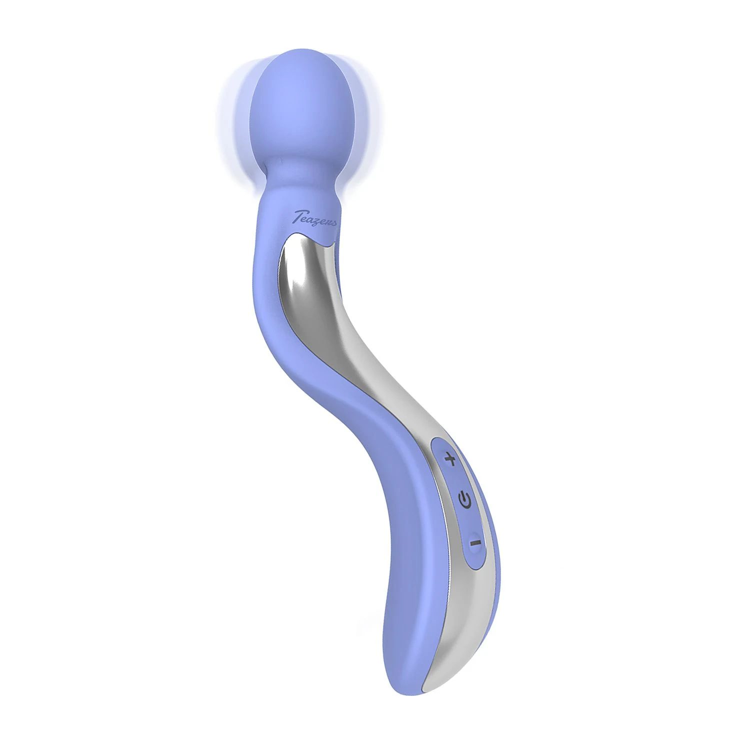 Teazers gebogener Wandvibrator in Rosa mit ergonomischer Form und 7 Vibrationsstufen
