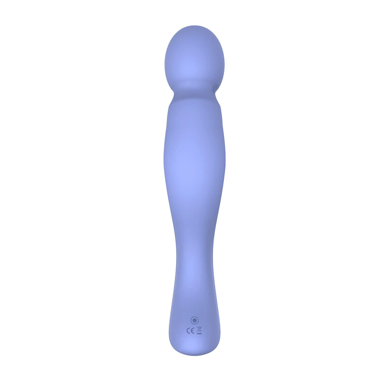 Schlanker gebogener Wandvibrator mit 215 mm Länge und 41 mm Breite