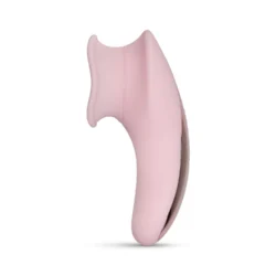 Teazers Klitoris Vibrator in Rosa mit Tongue-Design aus Silikon