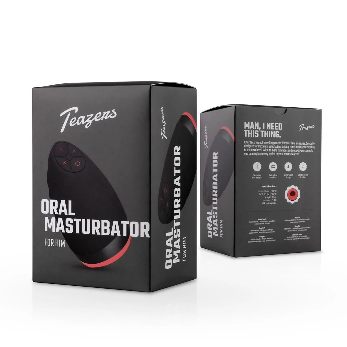 Teazers Masturbator mit 30 mm Innendurchmesser