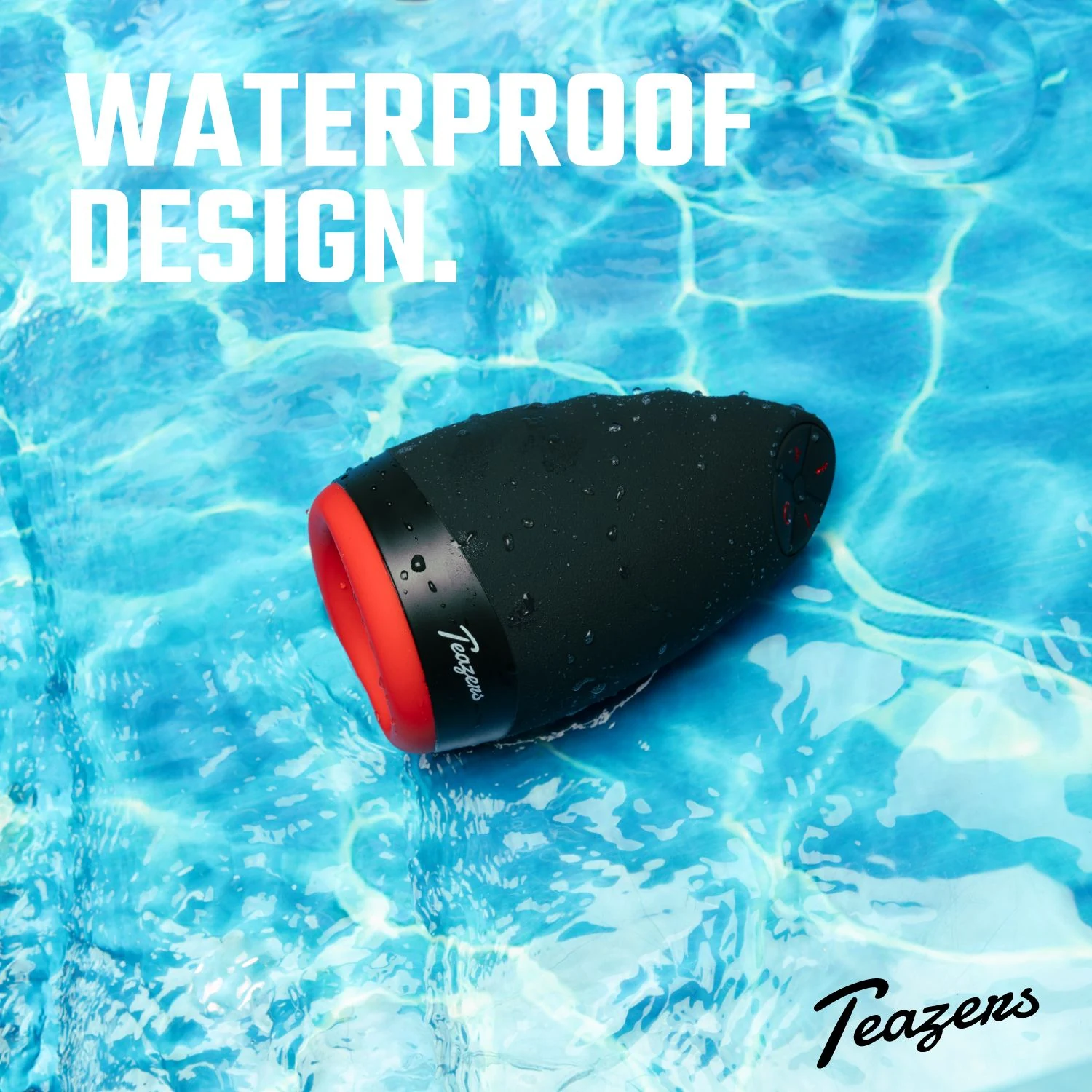 Teazers Masturbator für wasserbasiertes Gleitgel geeignet