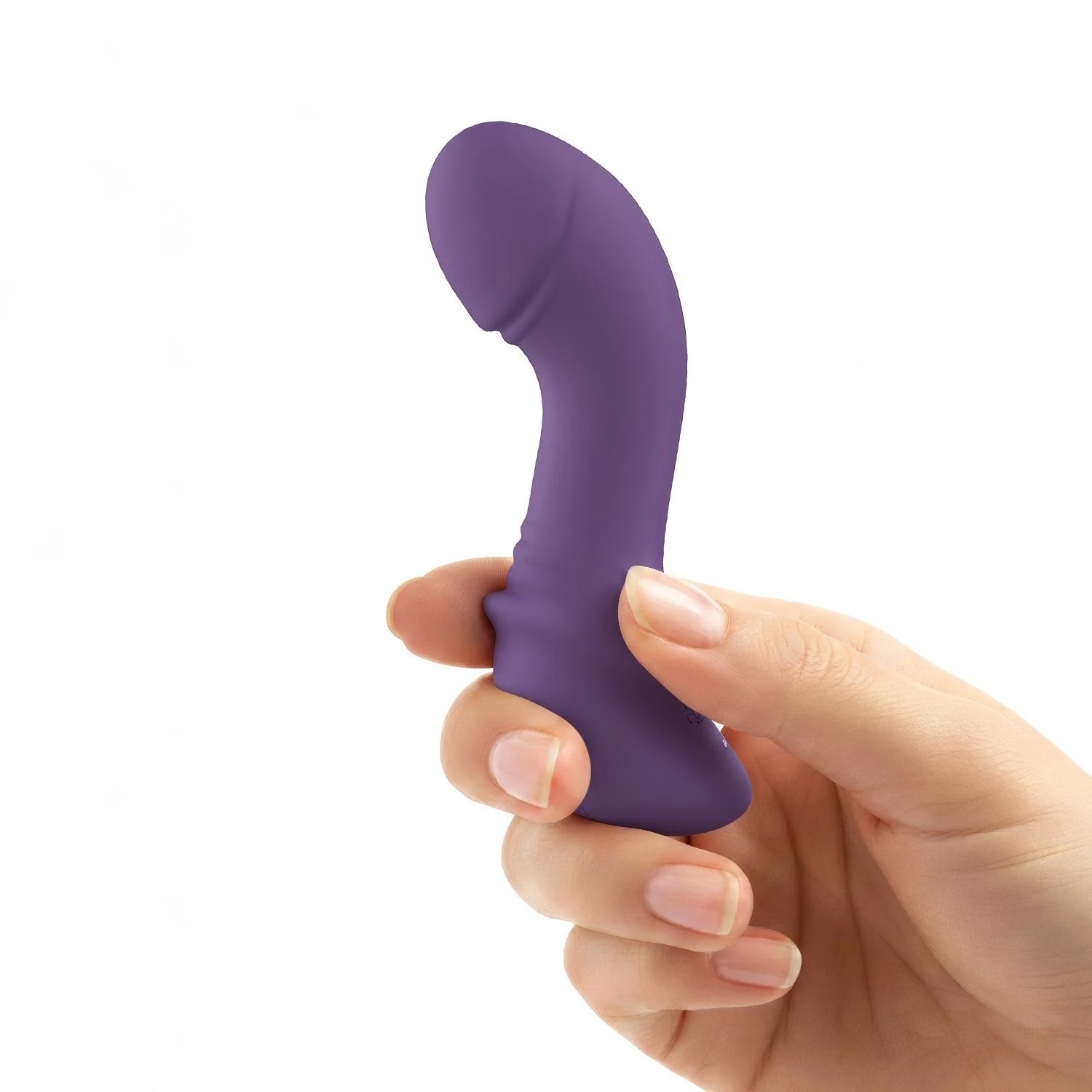 Teazers Vibrator aus Silikon mit Druckknopf und handlicher Form