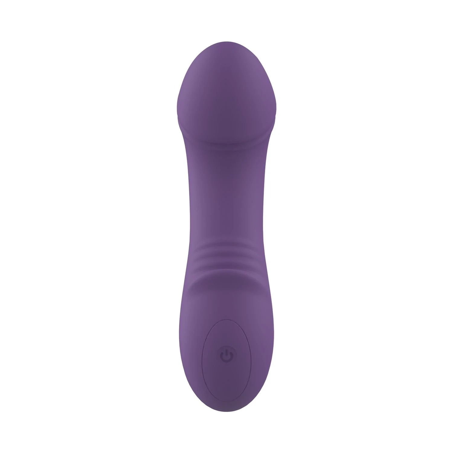 Lila Silikon-Vibrator von Teazers mit ergonomischem Design