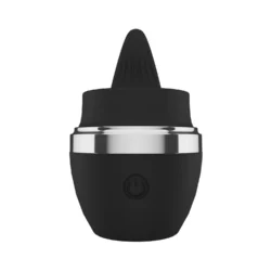 Teazers Mini Zungenvibrator in Schwarz mit kompaktem Design