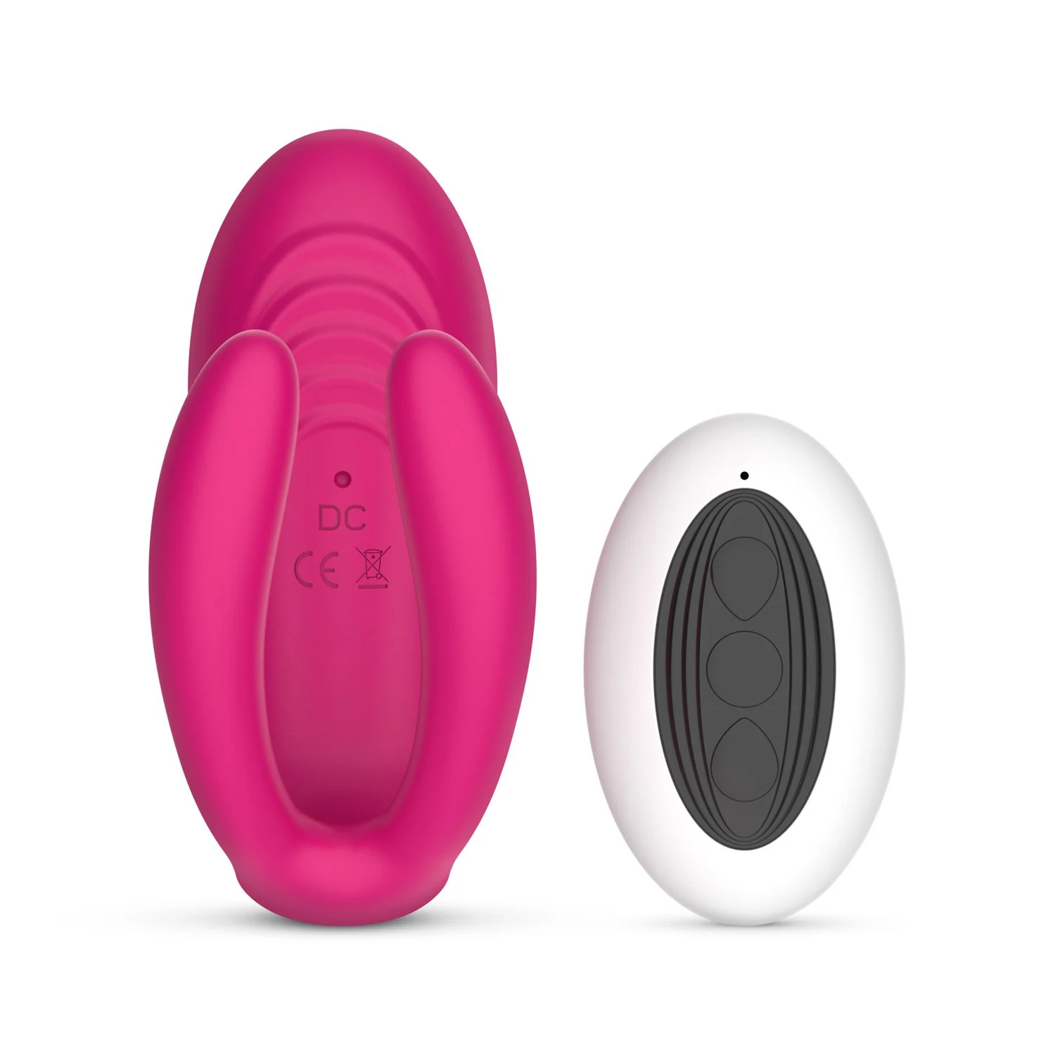Teazers Paarvibrator mit USB-Ladekabel und kabelloser Steuerung