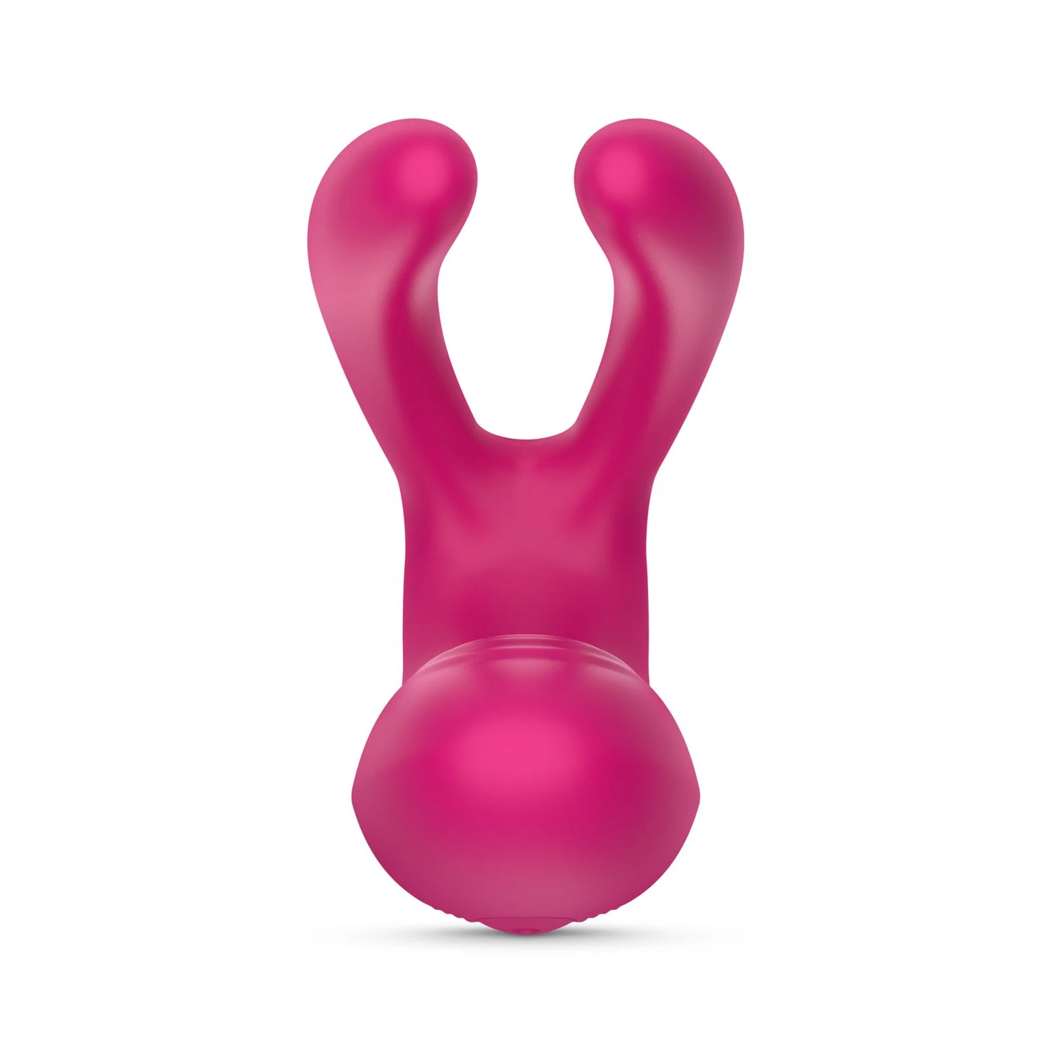 Flexibler rosa Paarvibrator mit drei separaten Motoren