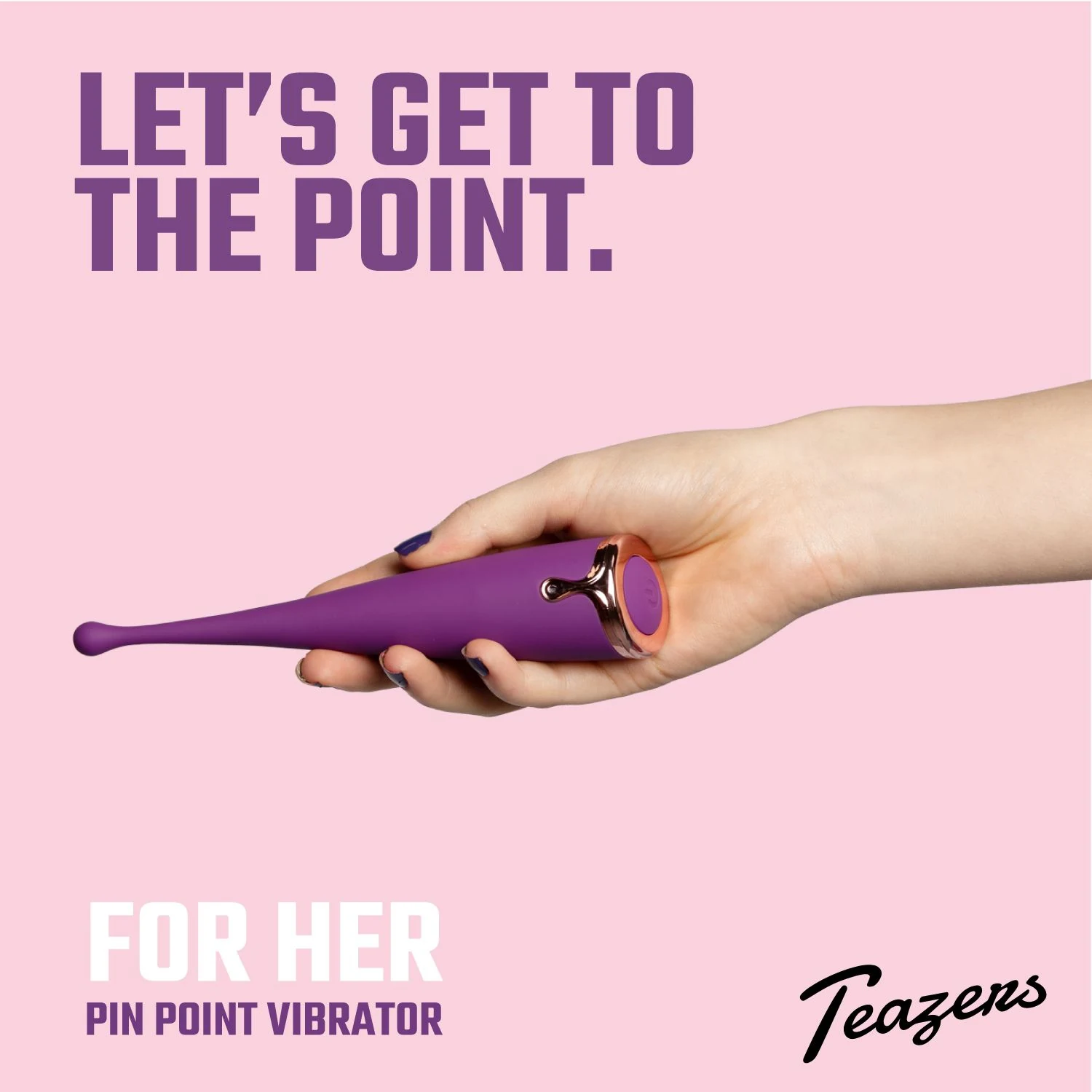 Pointer Vibe Klitoris Vibrator passend für Gleitmittel auf Wasserbasis