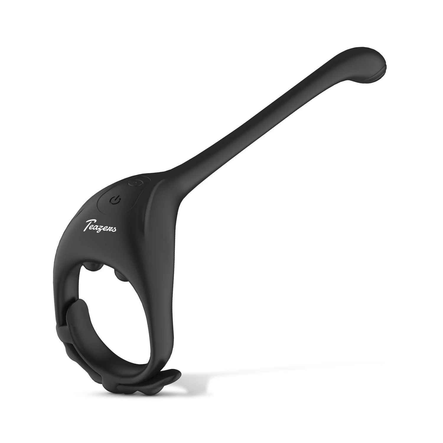Schwarzer Prostata-Vibrator mit wasserfestem Design und Fernbedienung