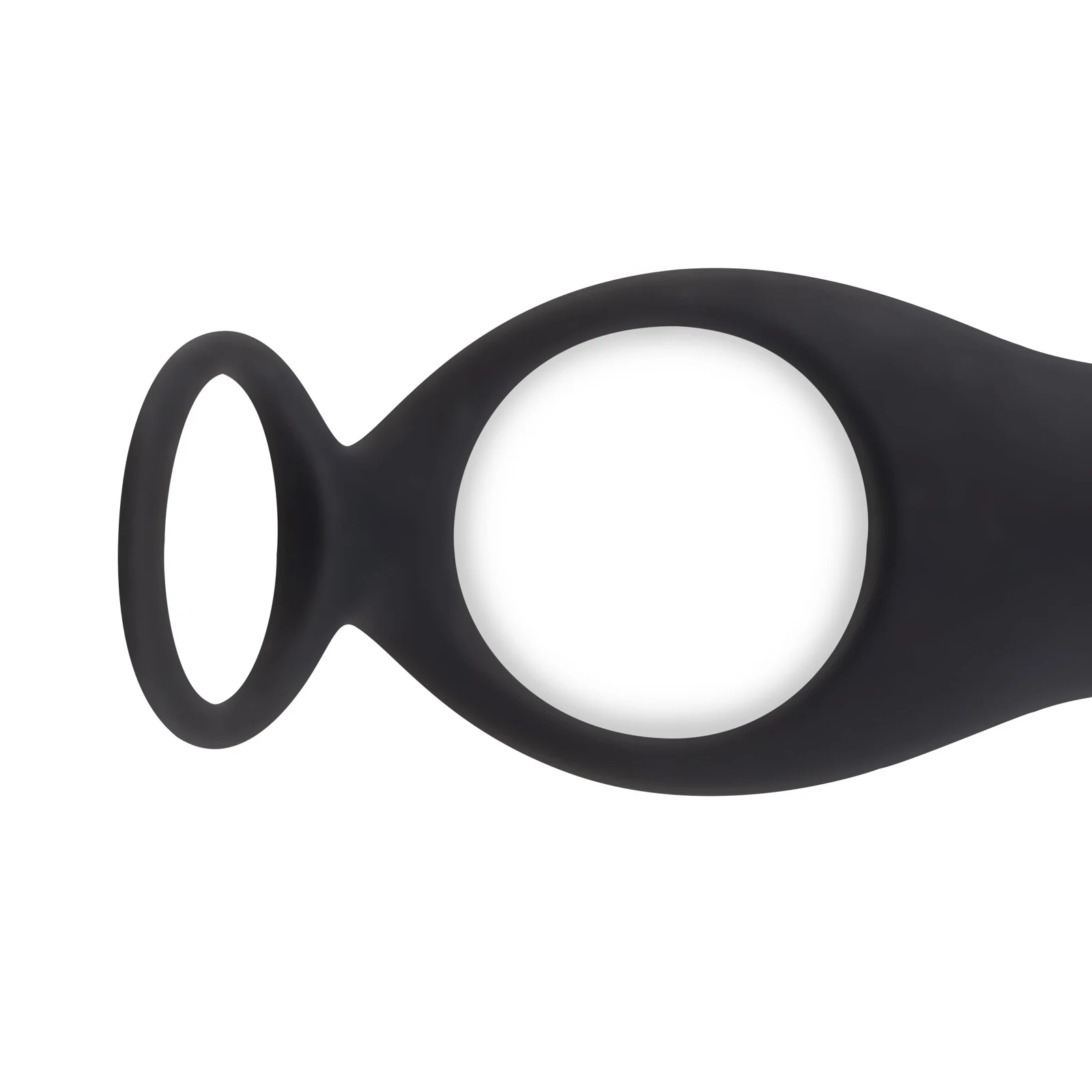 Wasserfester Prostatastimulator mit 75 mm Einführtiefe und 30 mm Durchmesser