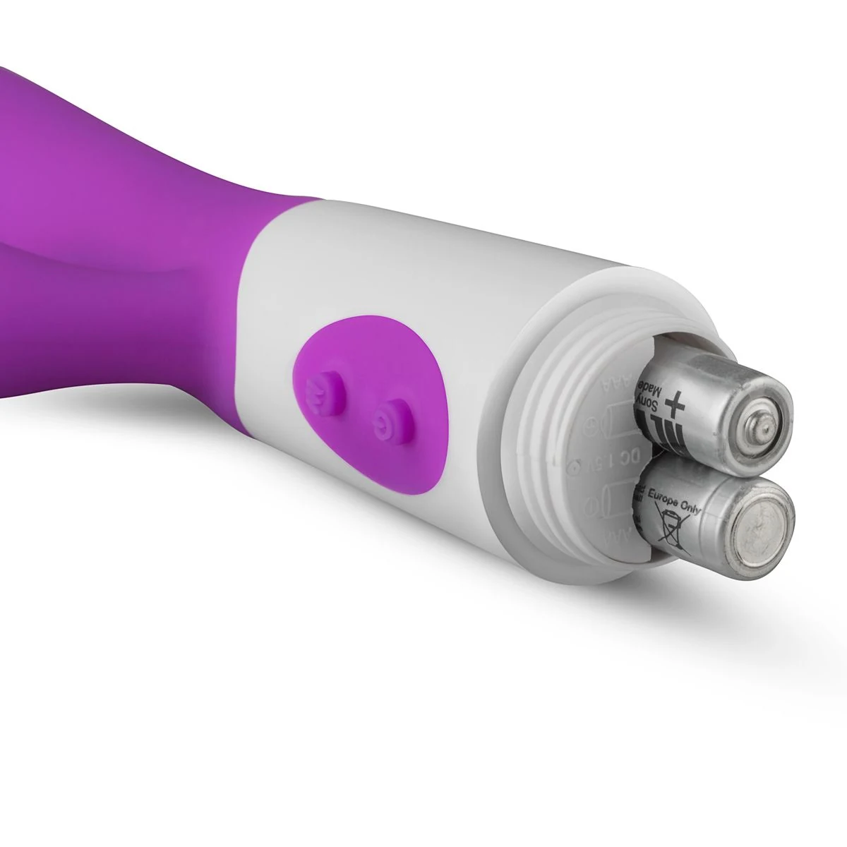Spritzwassergeschützter Teazers Vibrator in Lila aus Silikon