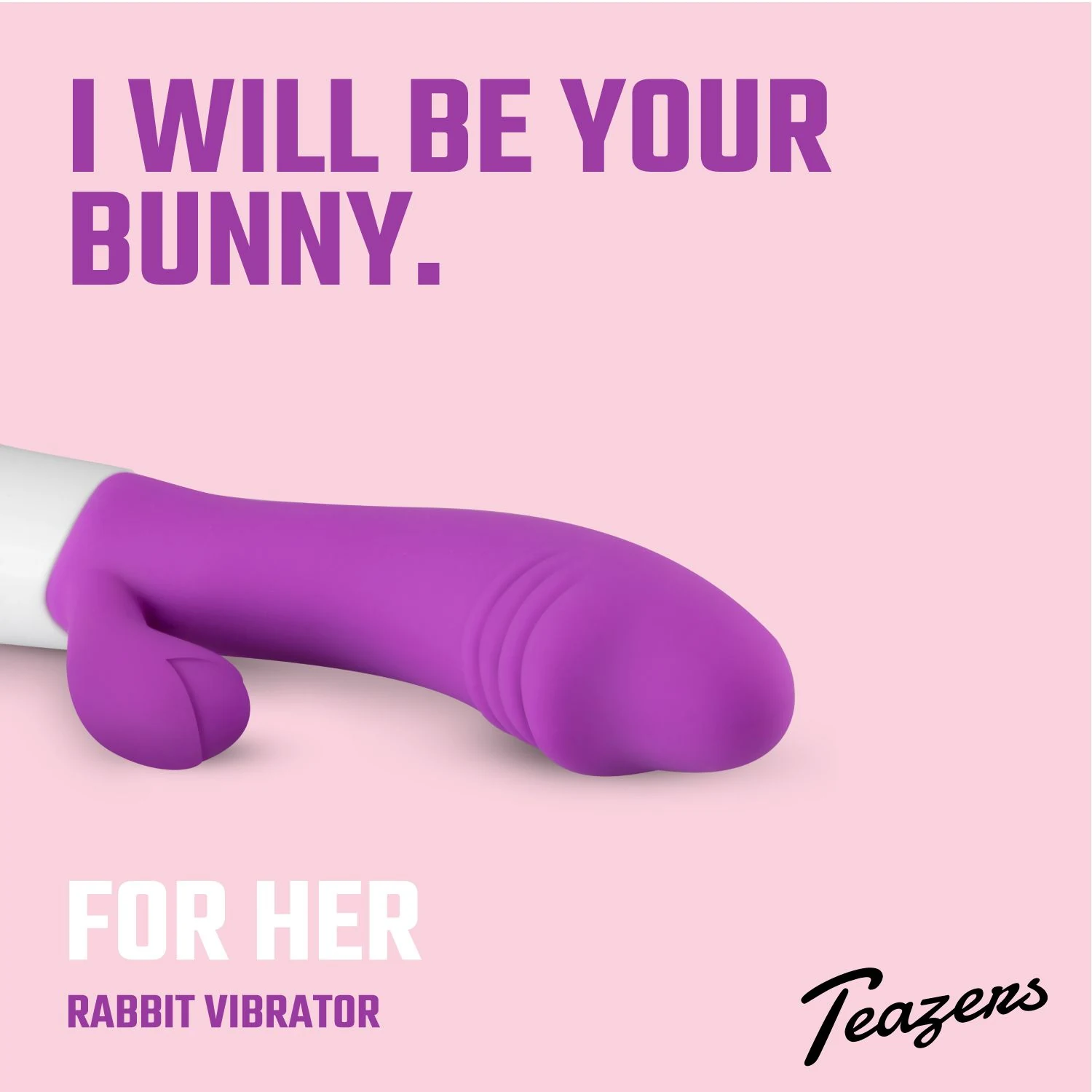 Teazers Vibrator Lila mit 3 Geschwindigkeiten und 7 Mustern