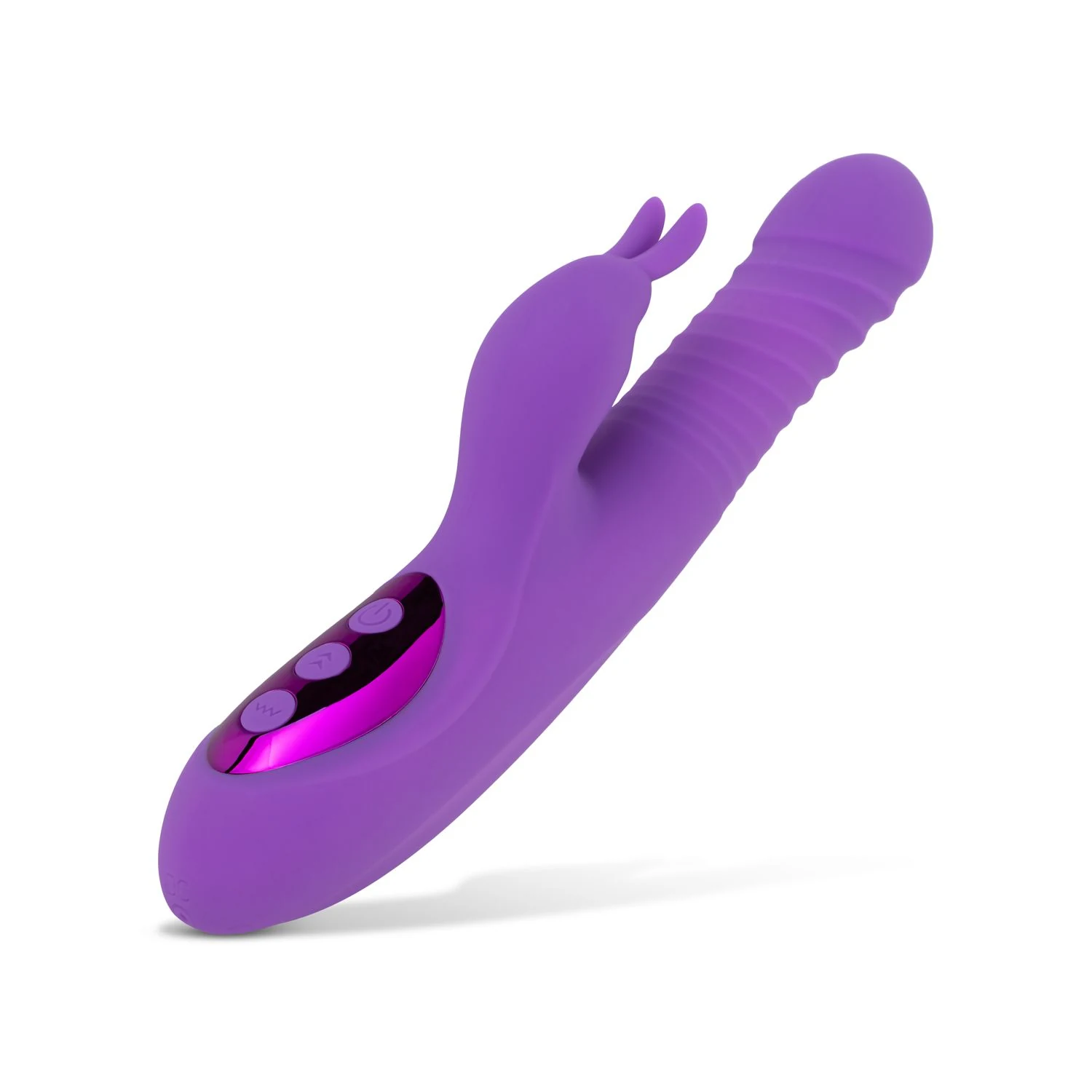 Teazers Rabbit Vibrator mit Druckknopf-Bedienung