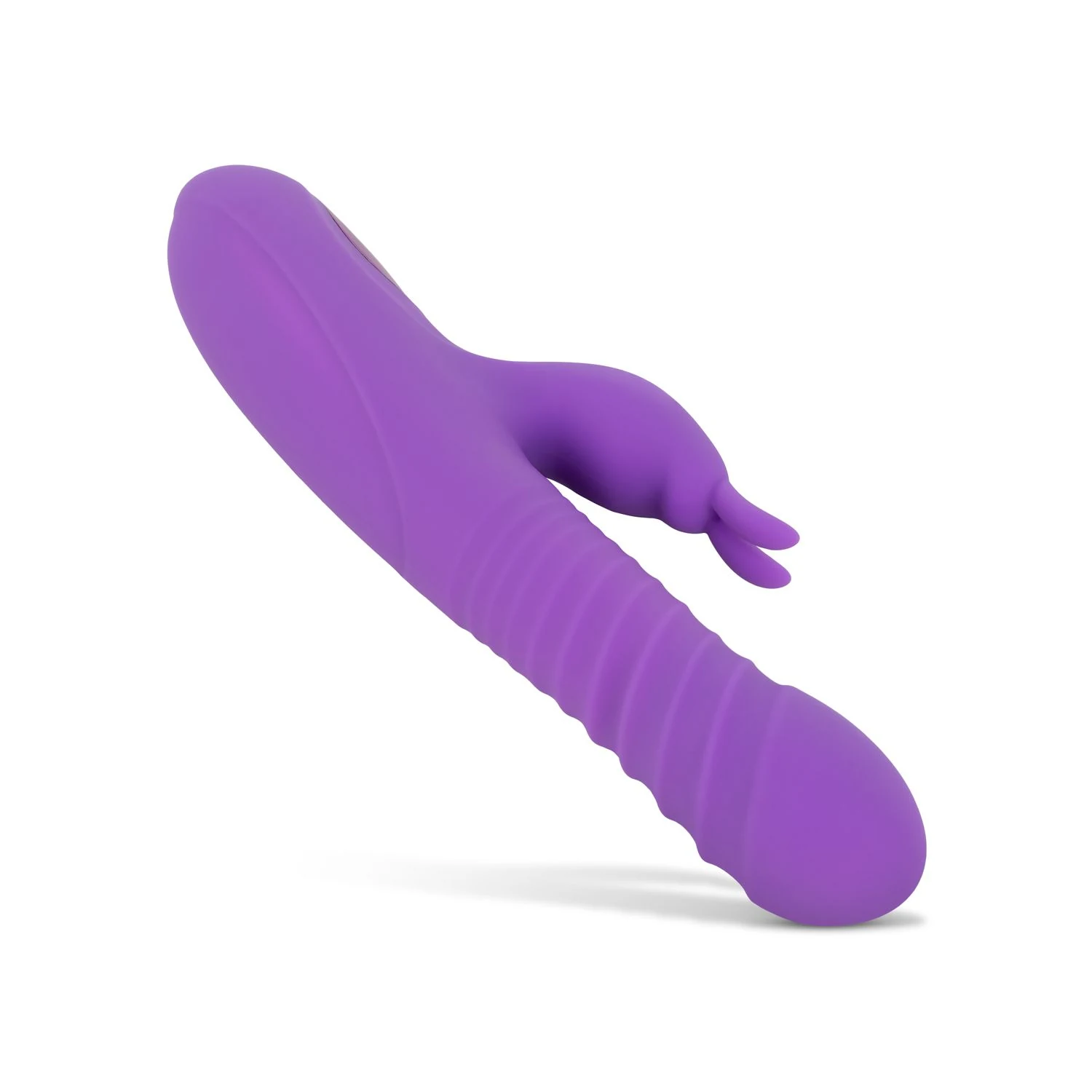 USB-wiederaufladbarer lila Rabbit Vibrator von Teazers