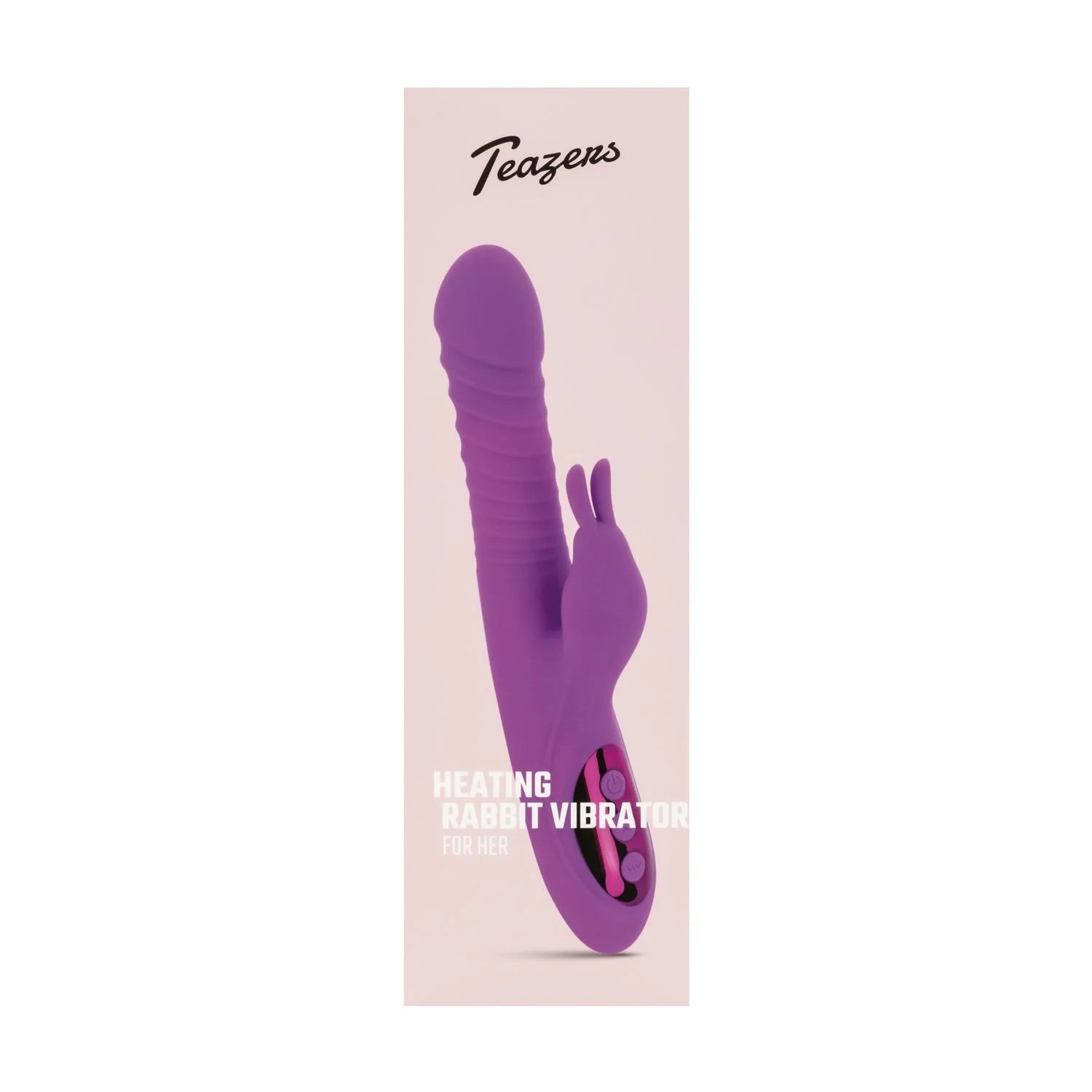 Teazers Vibrator mit Heizfunktion für körperähnliche Temperatur