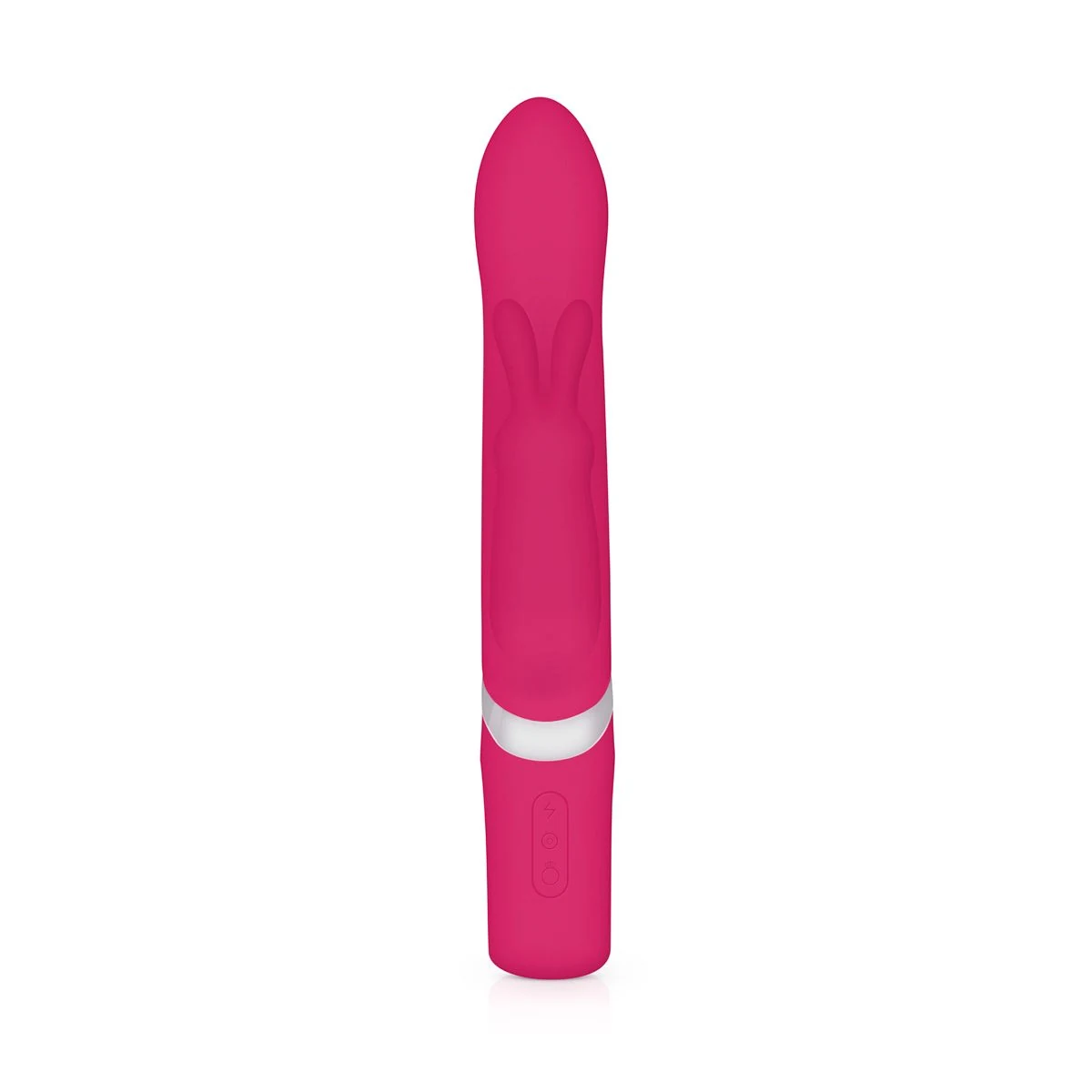 Rosa Rabbit Vibrator mit USB-Ladekabel