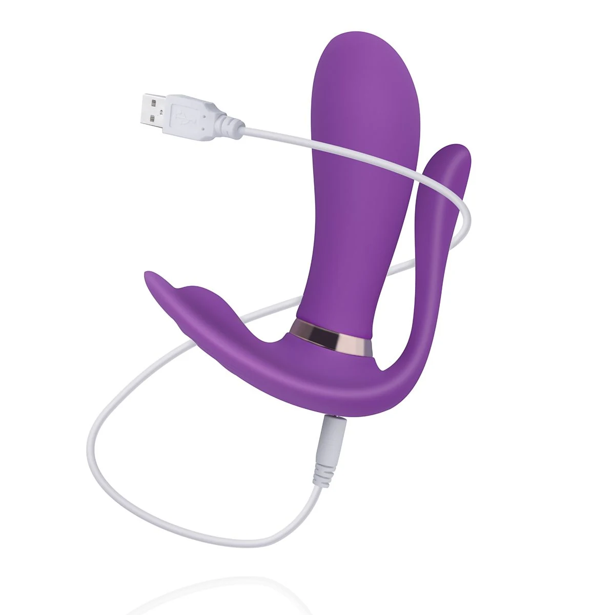 Teazers G-Punkt Vibrator Lila mit 90 mm Einführtiefe