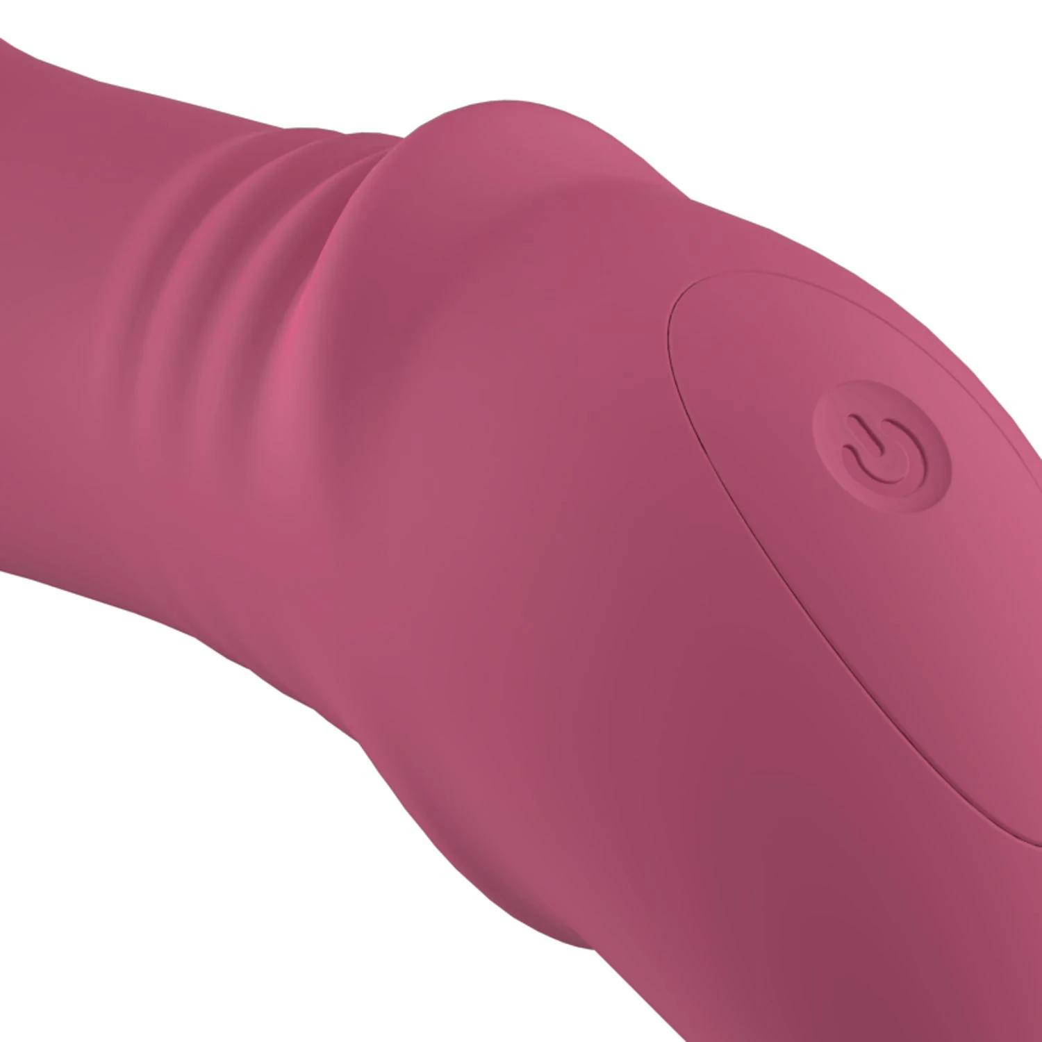 Teazers Vibrator in Himbeerrosa mit Druckknopf-Bedienung