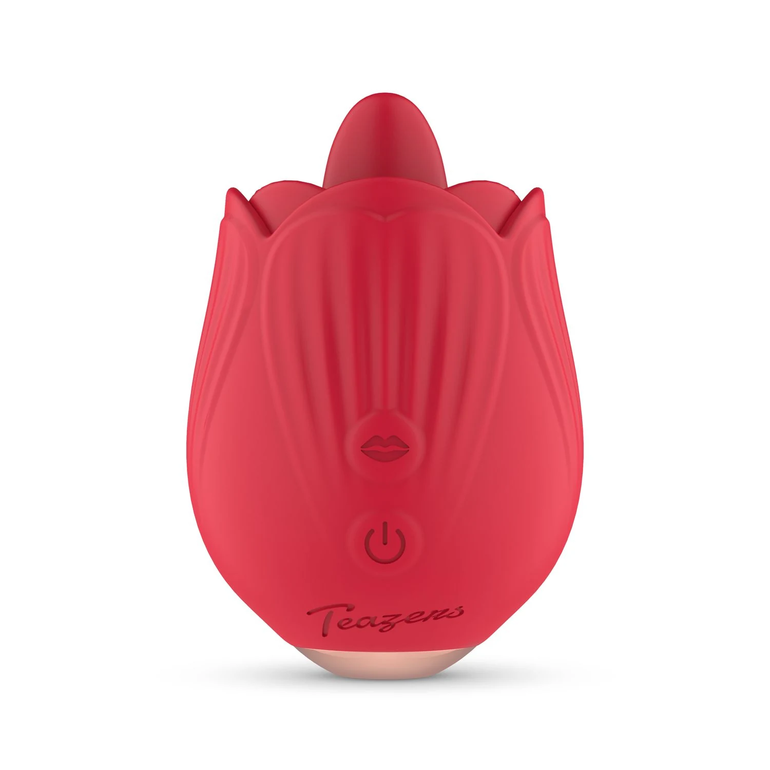 Rose Vibrator aus Silikon, wiederaufladbar per USB-Ladekabel