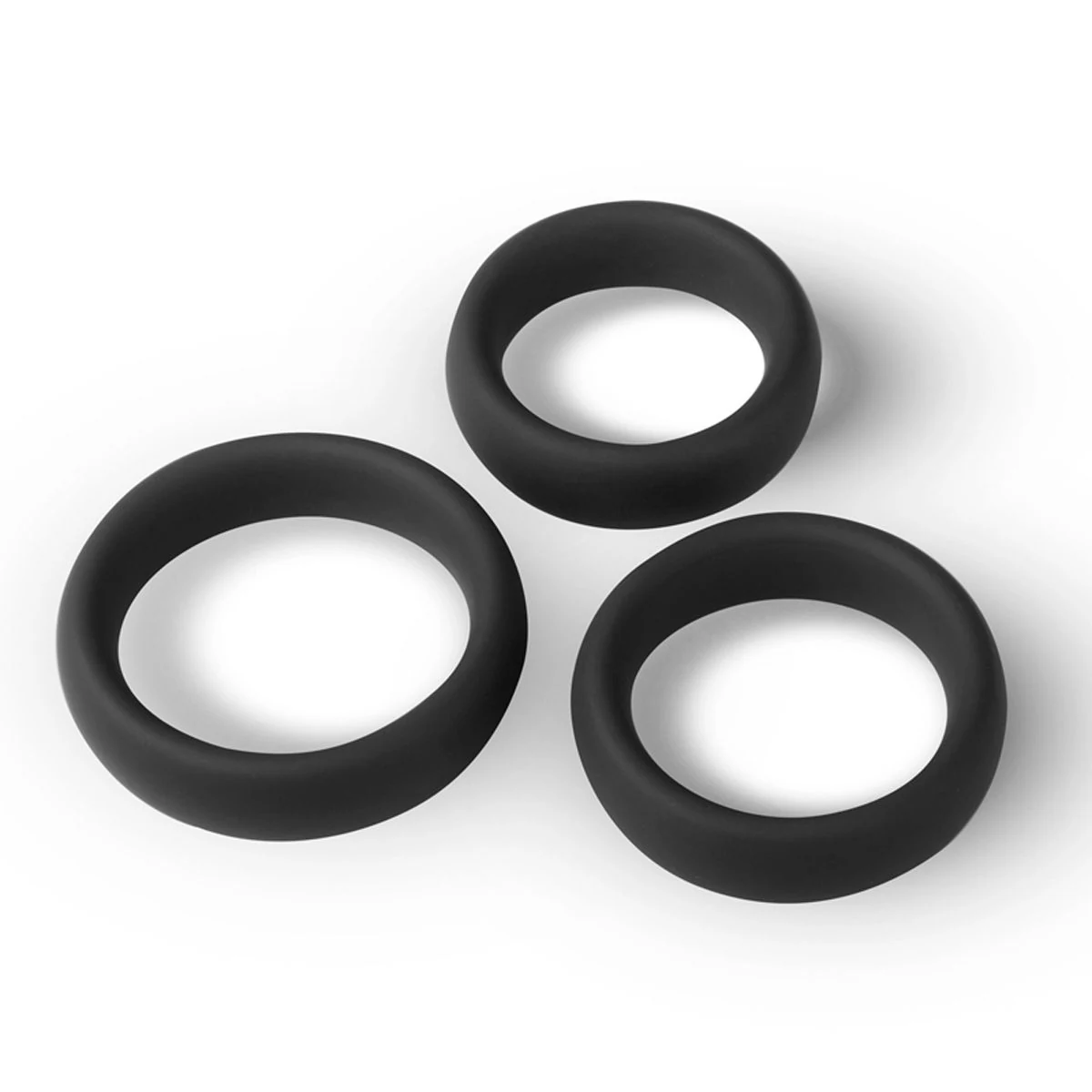 Silikon Cockring-Set von Teazers mit drei Durchmessern von 40 bis 50 mm