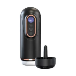 Teazers Telescopic Masturbator in Schwarz mit ergonomischem Design