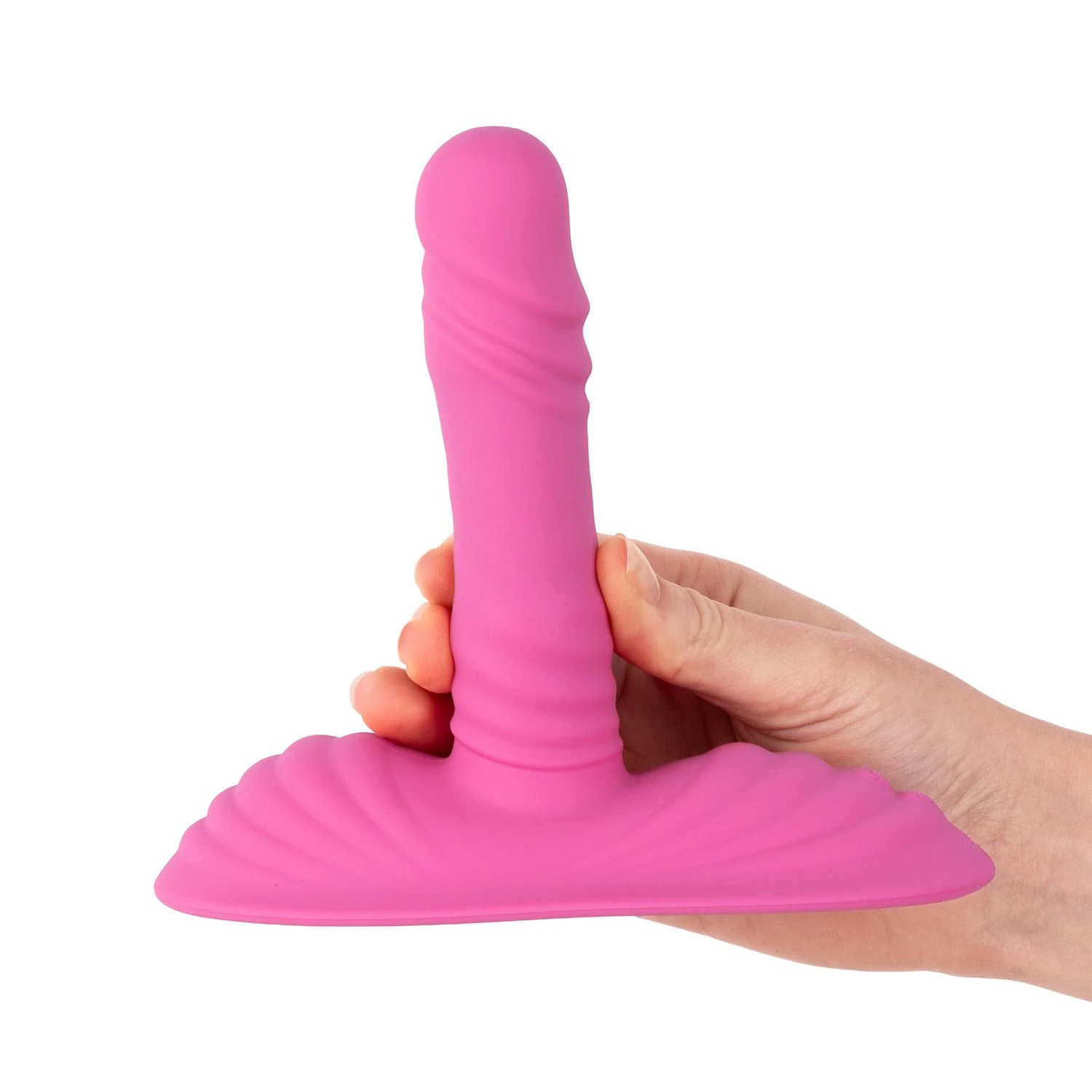 Teazers Pad Vibrator mit Thrusting-Bewegung und Fernbedienung