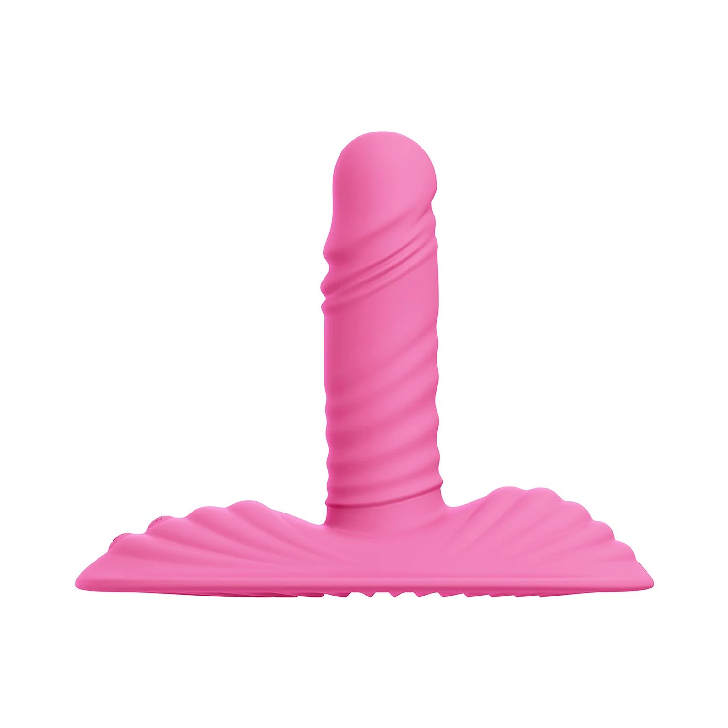 Wasserfester Teazers Pad Vibrator mit weicher Oberfläche in Rosa
