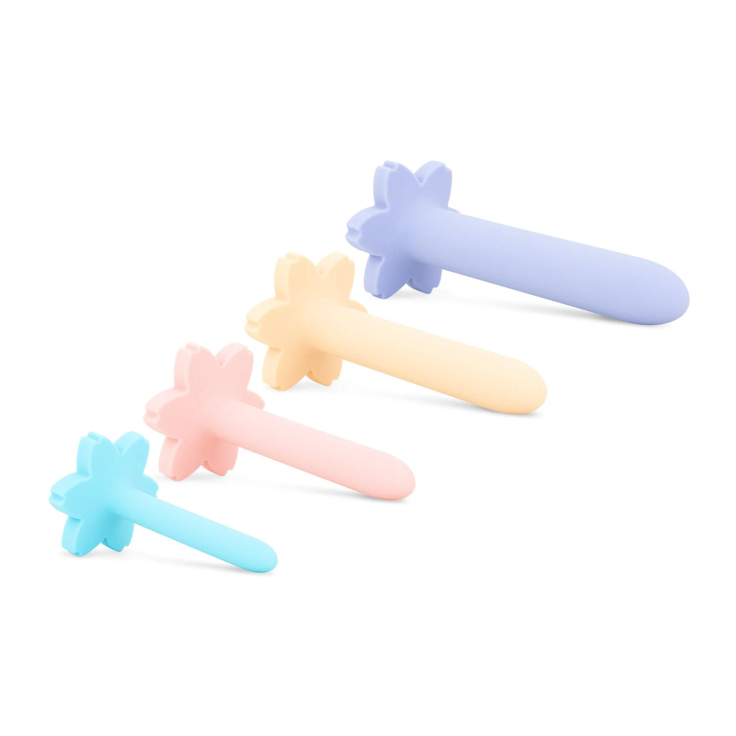 Teazers Dilator-Set mit weicher Oberfläche und blumenförmiger Basis