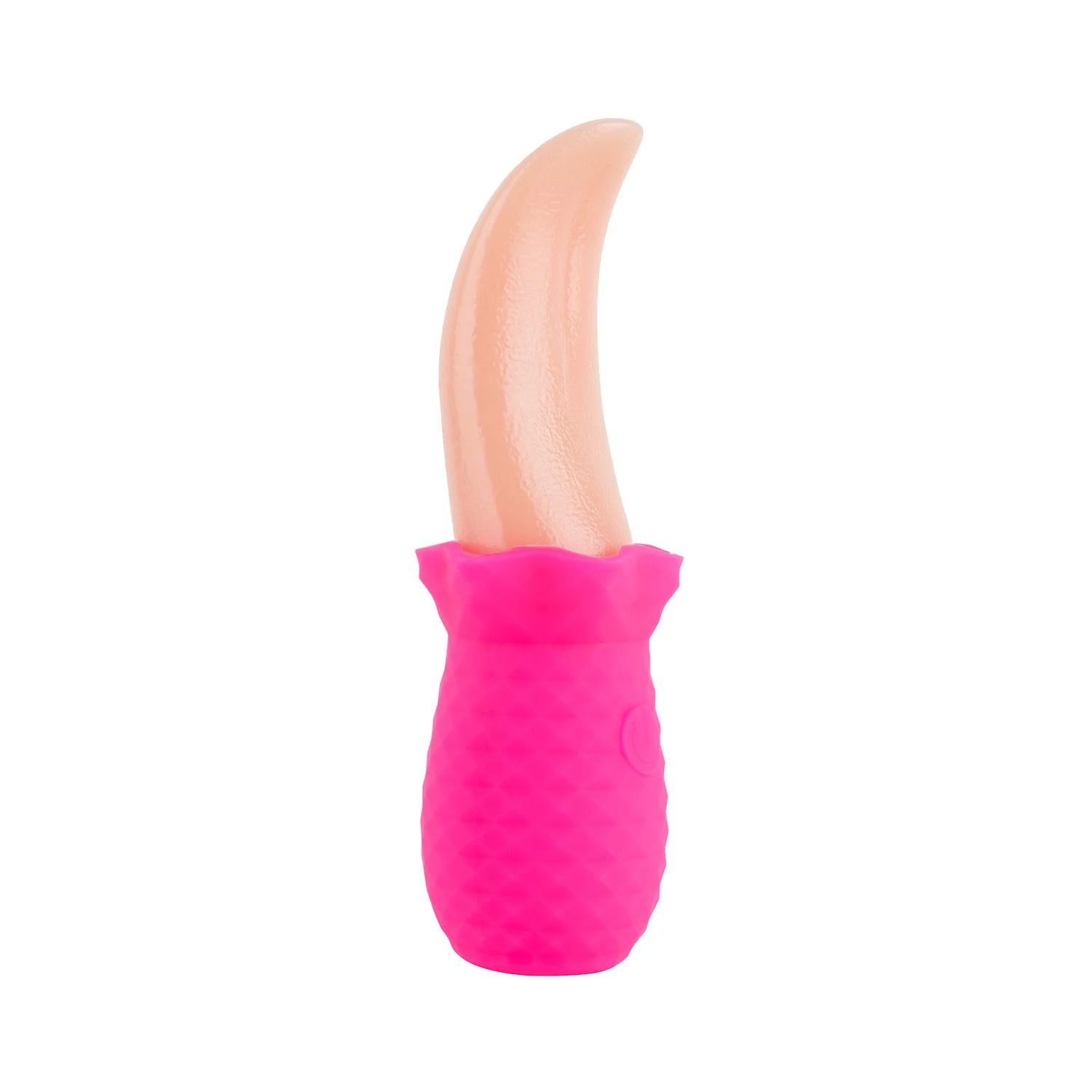 Teazers Zungenvibrator in Pink mit flexibler Zungenform und festem Griff