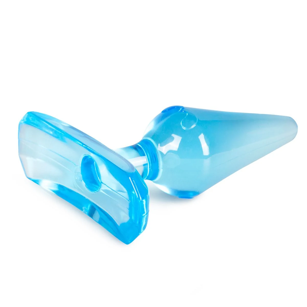 Biegsamer The Assifier Analplug in Blau für Unisex-Nutzung