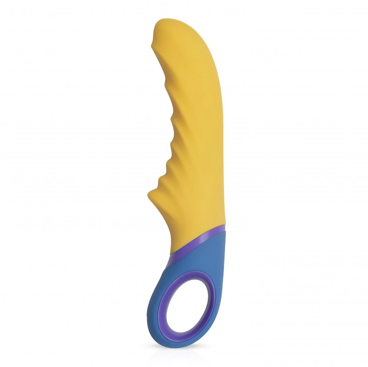 Tone G-Punkt-Vibrator aus Silikon und ABS mit Druckknopf-Bedienung