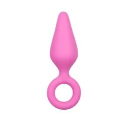 Rosa Analplug für Anfänger von Toys Anal Collection mit schlankem Körper und spitzem Ende