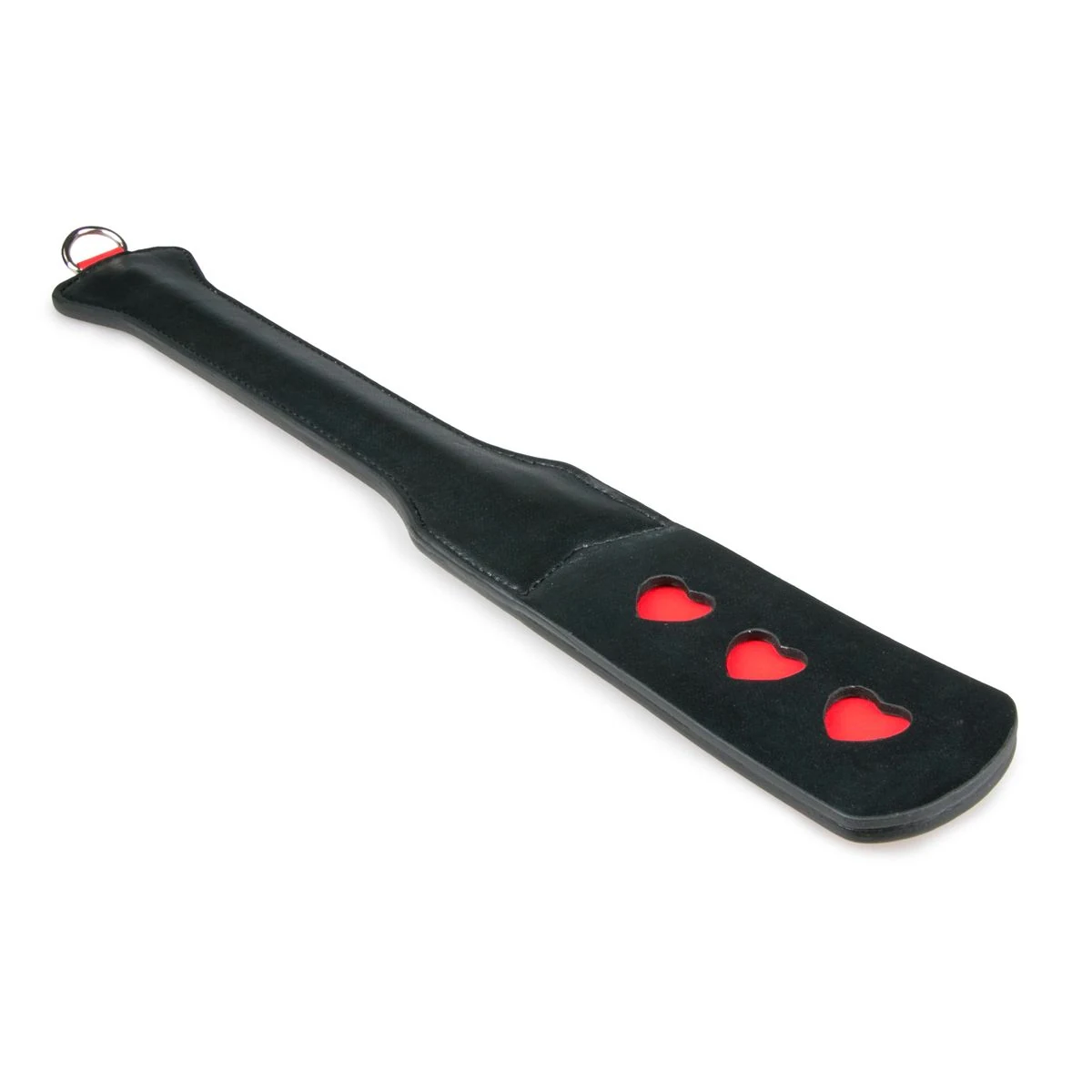Lederklatsche mit Herz, 470 mm lang, für Spanking-Sessions