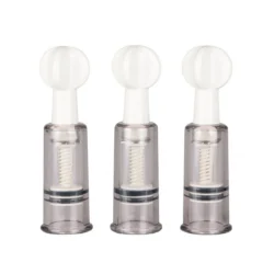 Toys Fetish 3-teiliges Nippel- und Klitorissauger Set in durchsichtigem Design