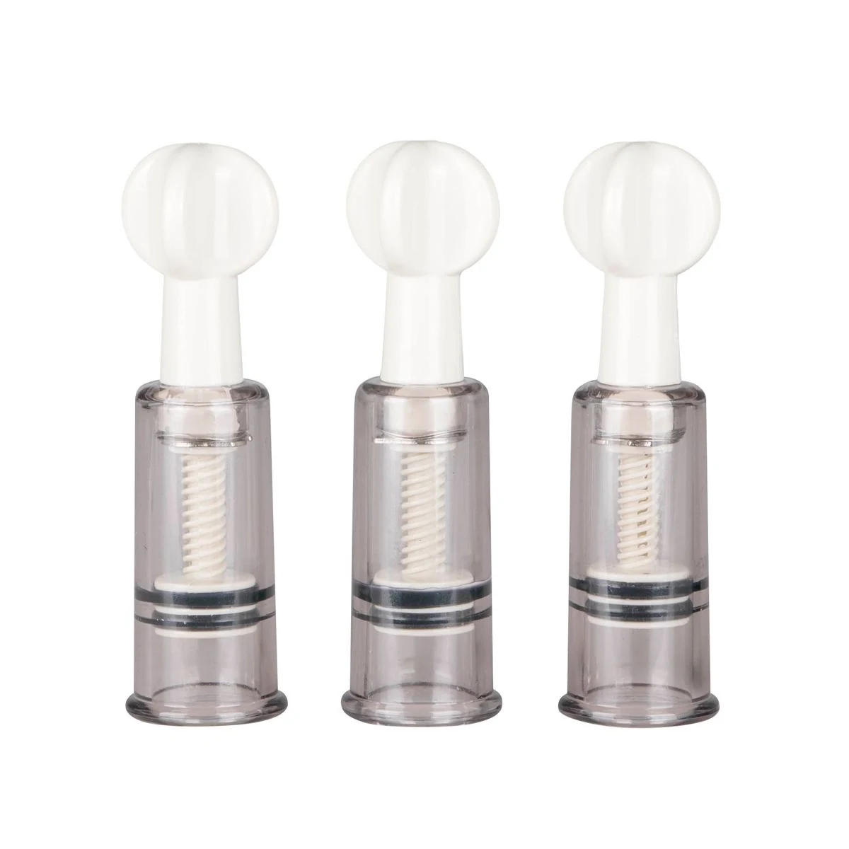 Toys Fetish 3-teiliges Nippel- und Klitorissauger Set in durchsichtigem Design