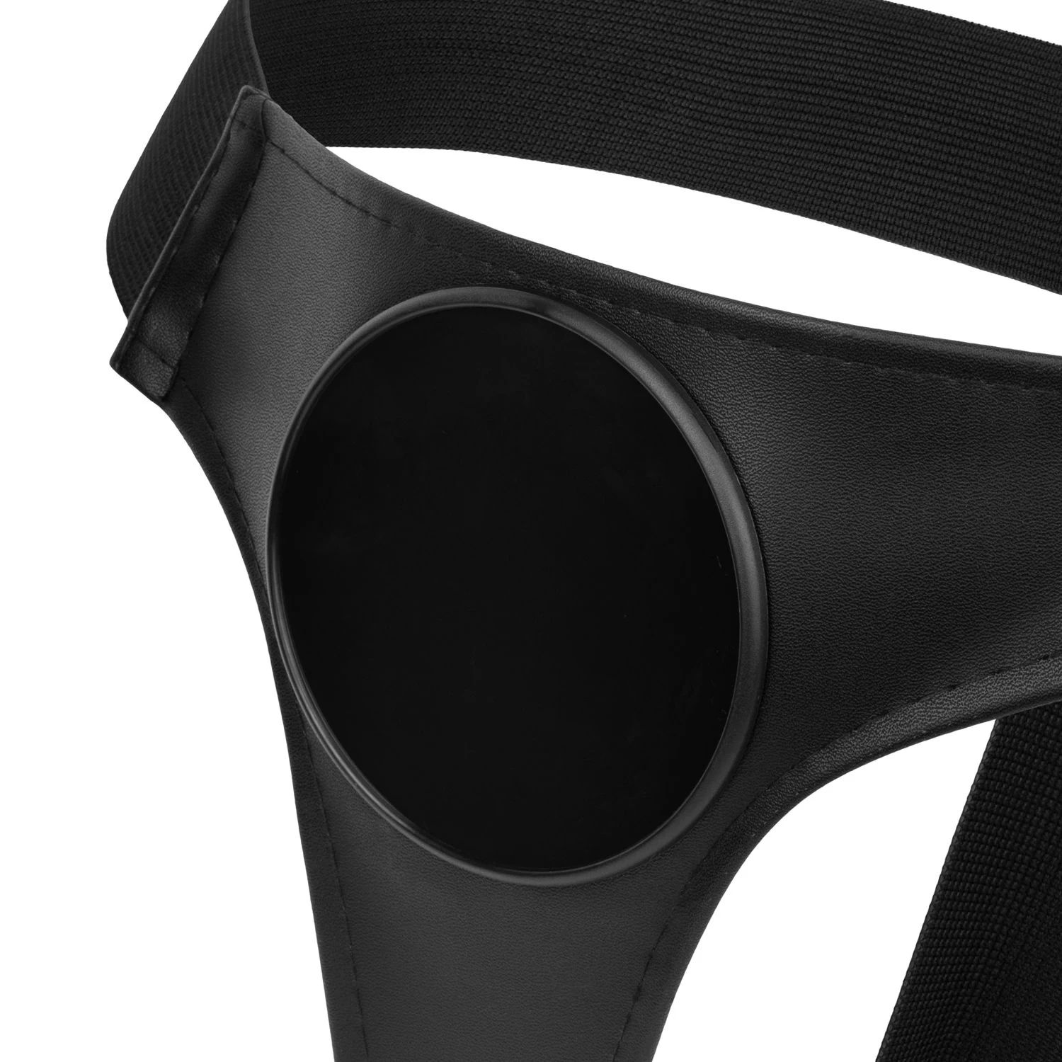 Toys Fetish Harness aus ABS, Nylon und PU-Leder in schwarzer Ausführung