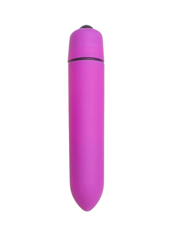 Toys Kugelvibrator in Violett, kleiner Mini Bullet Vibrator mit Druckknopf