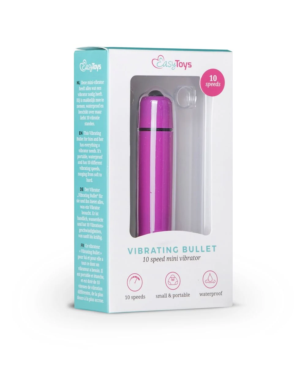 Violetter Bullet Vibrator von Toys Mini Vibe Collection, 90 mm lang