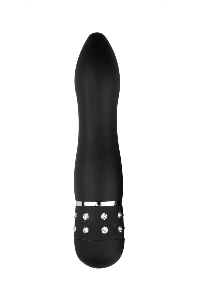 Toys Mini-Vibrator schwarz mit glatter Struktur und kompaktem Format